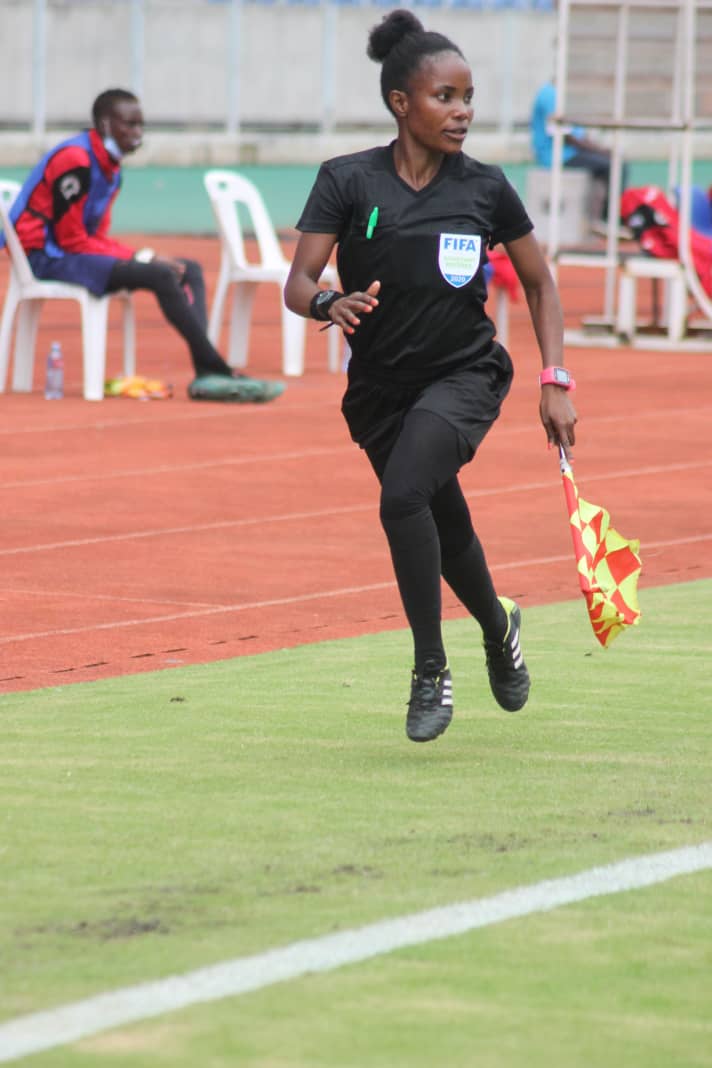 Chikotesha Makes AFCON History as First Female On-Pitch Official in Men’s Final