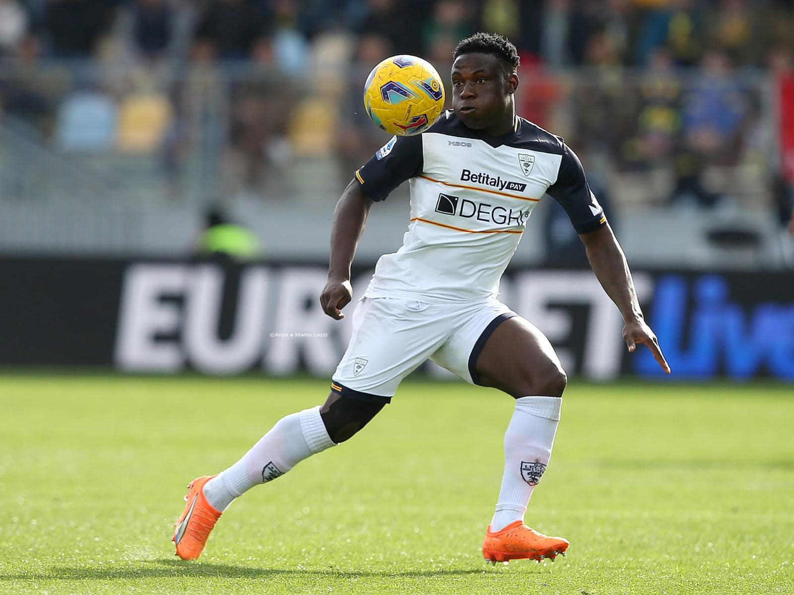 Lameck Banda Plays Key Role in U.S Lecce's Goalless Streak Breaker